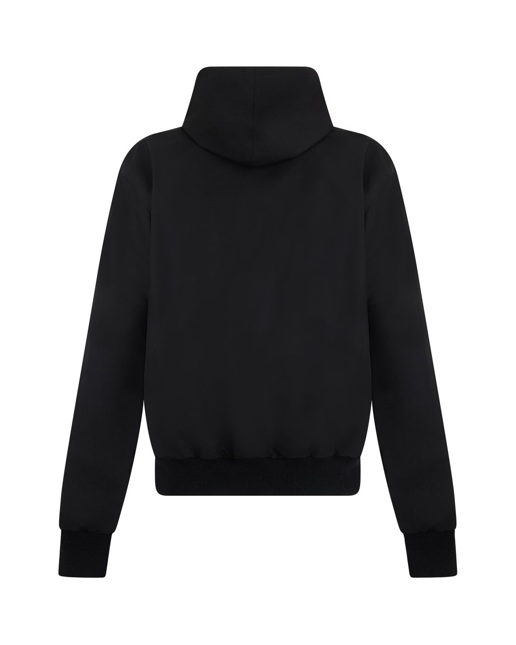 Gucci Black Bomber Jacket Reversible With Hood Cotton for men