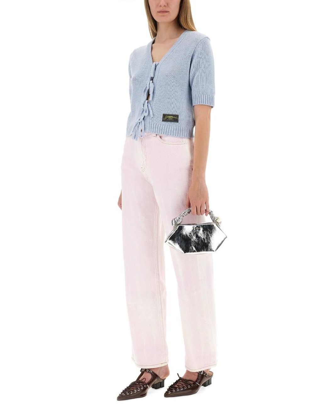 Ganni Pink Ganni Isey Jeans