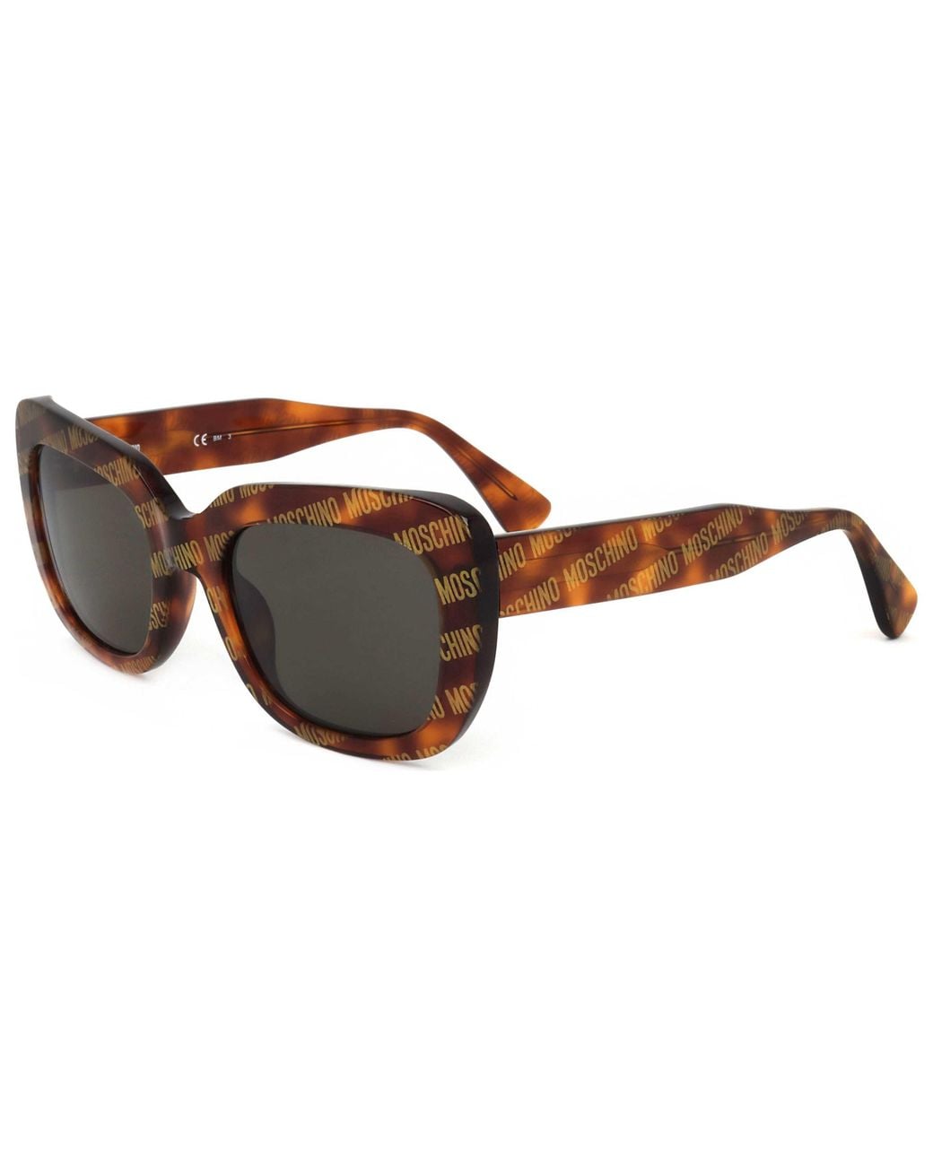 Moschino Brown 53Mm Sunglasses Mos132-S-2Vm-53