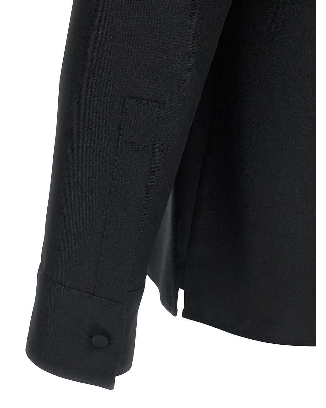 Gucci Black Technical Panama Shirt for men
