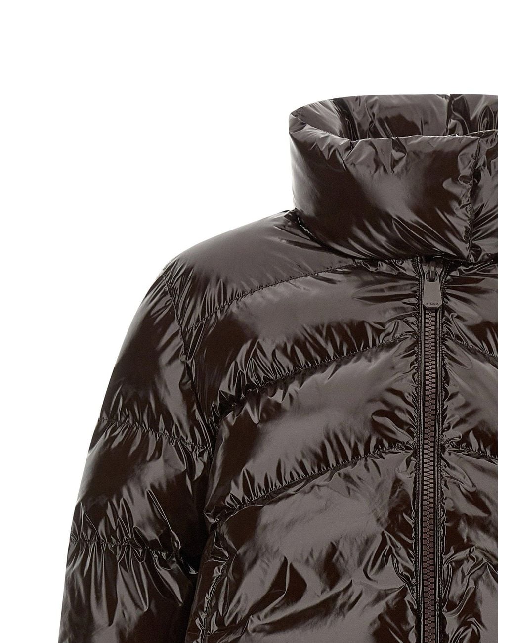 Pinko Brown Down Jacket
