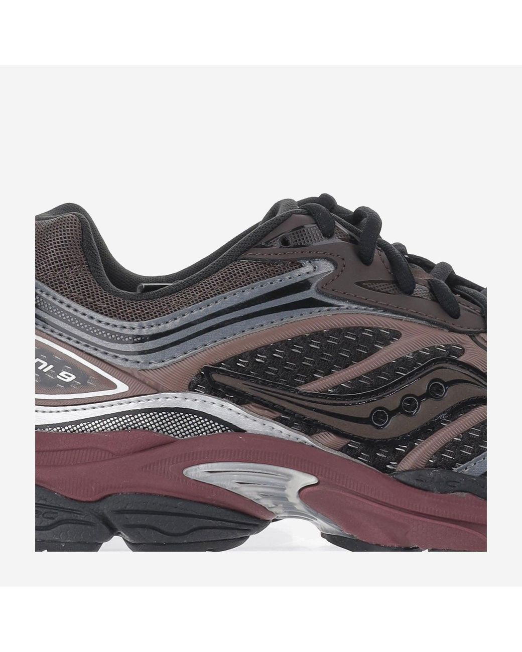 Saucony Brown Sneakers Pro Grid Omni 9 Polyurethane for men
