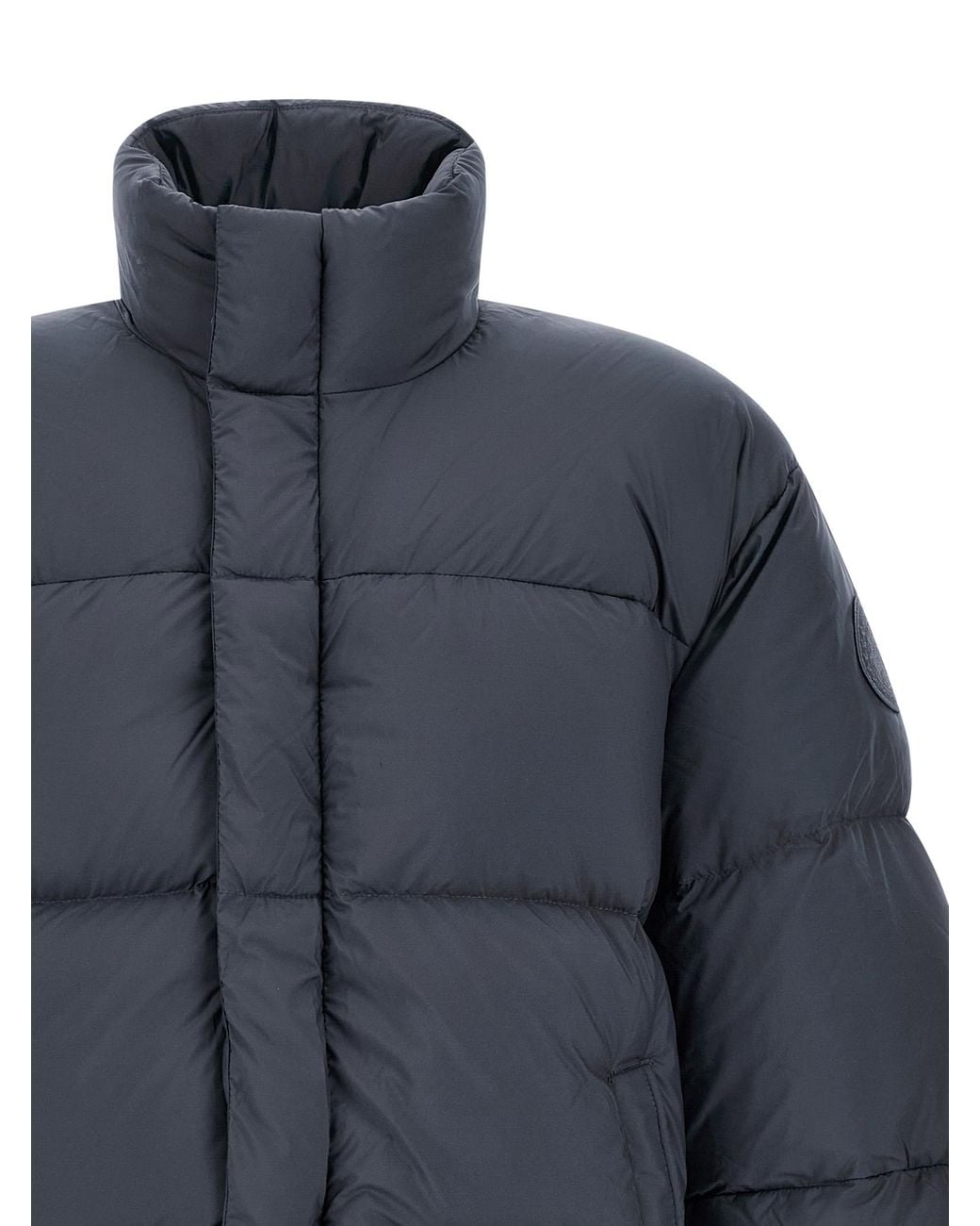 Canada Goose Blue Polyamide Full-Length Jacket Clothing for men