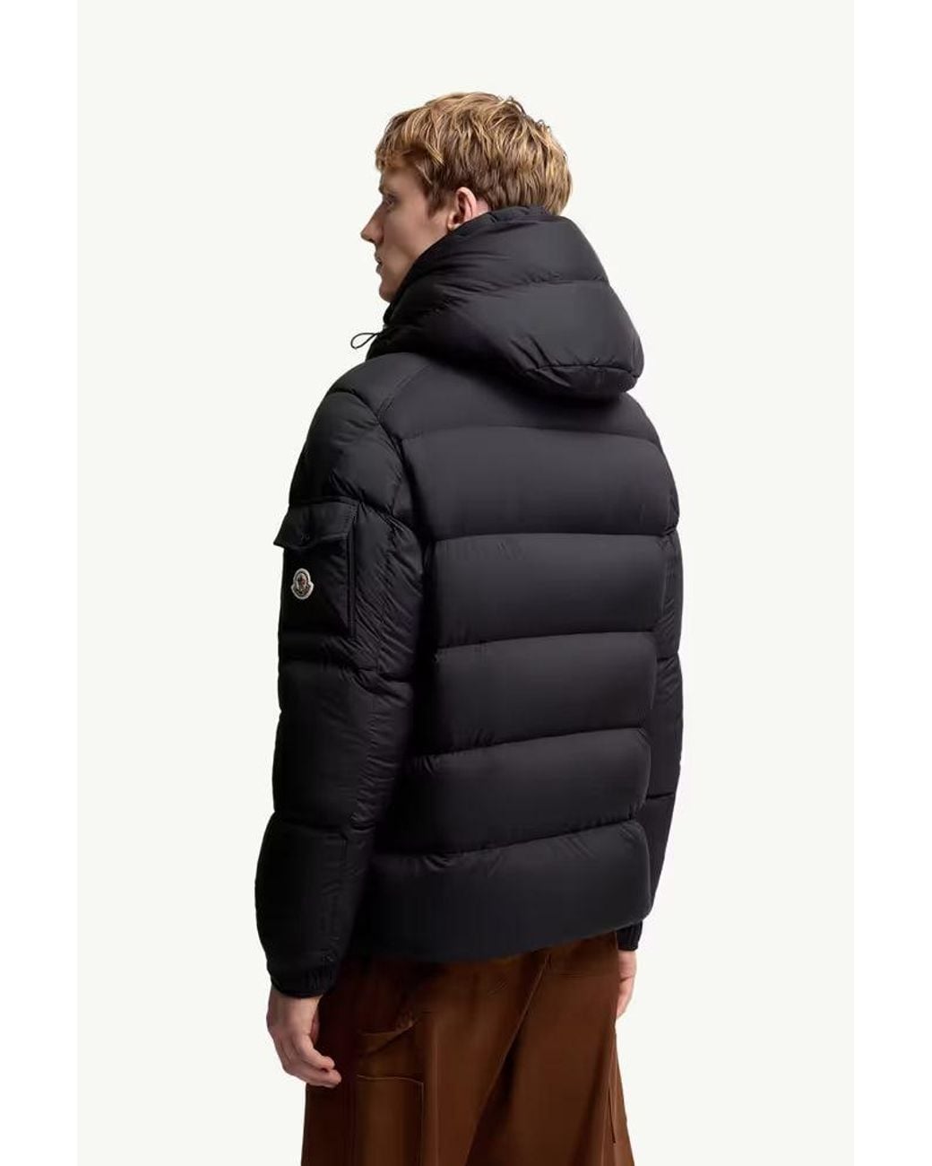 Moncler Black Moncler Quilted Down Jacket