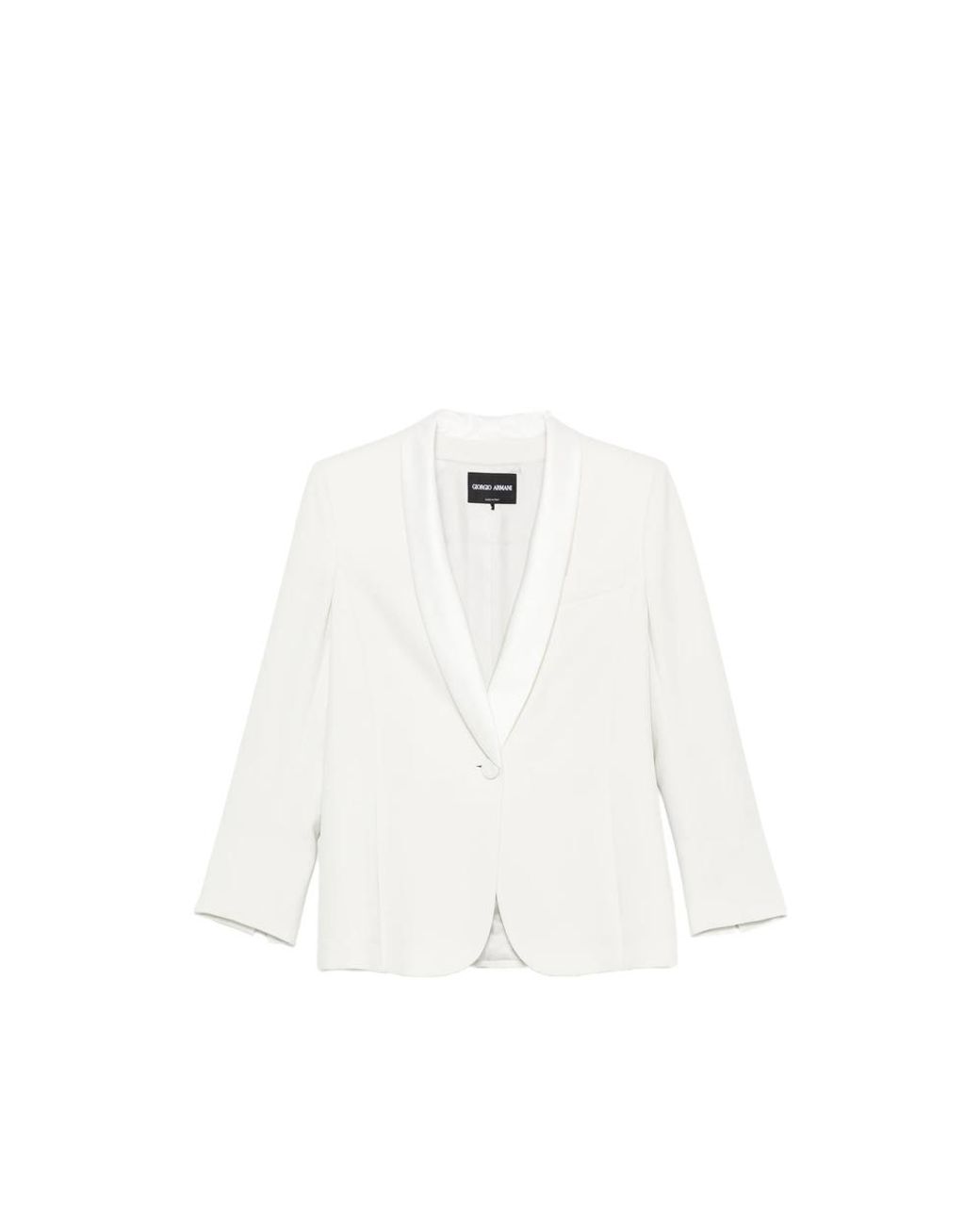 Giorgio Armani White Neutrals Jackets