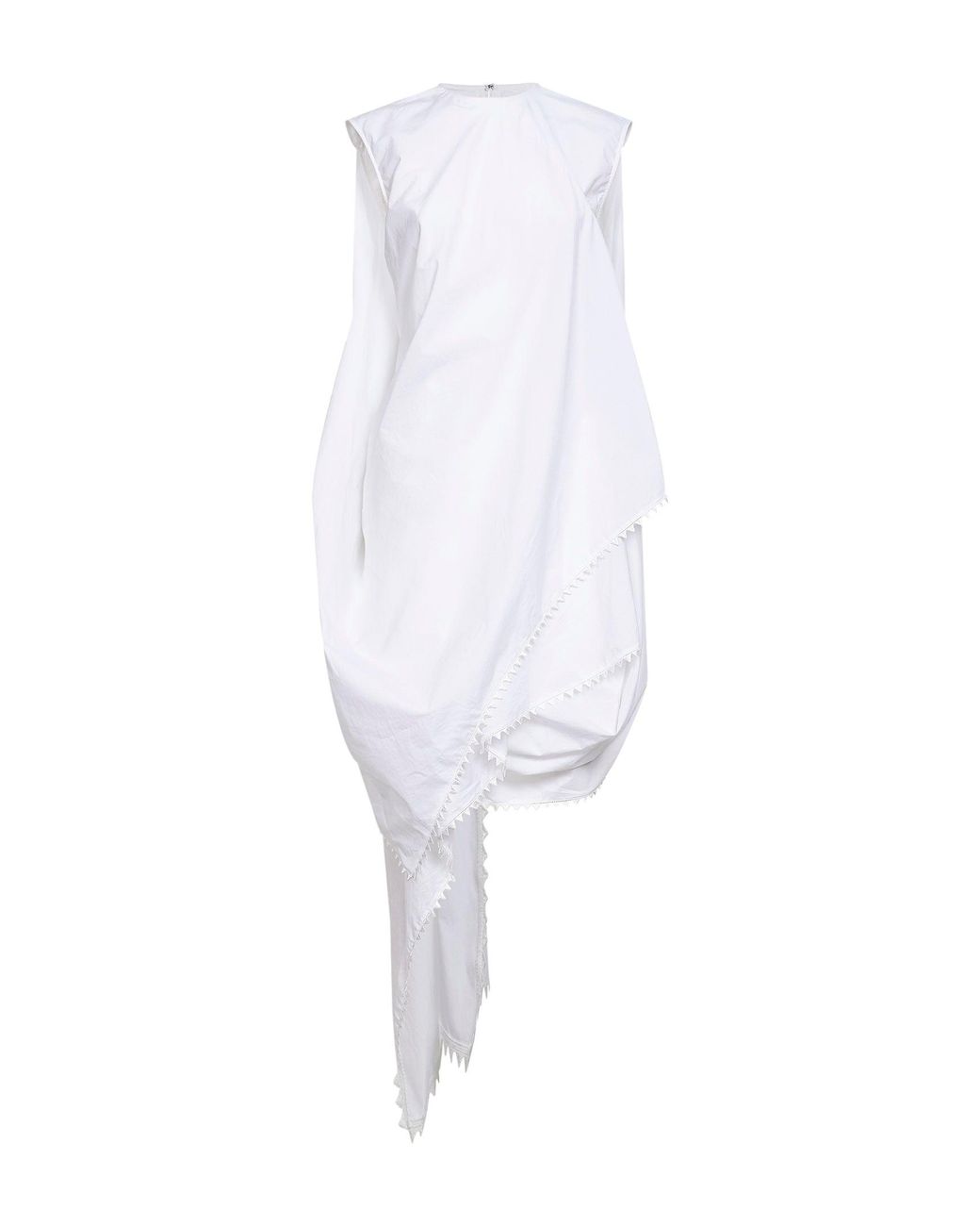 Jacquemus White The Traversin Layered Mini Dress