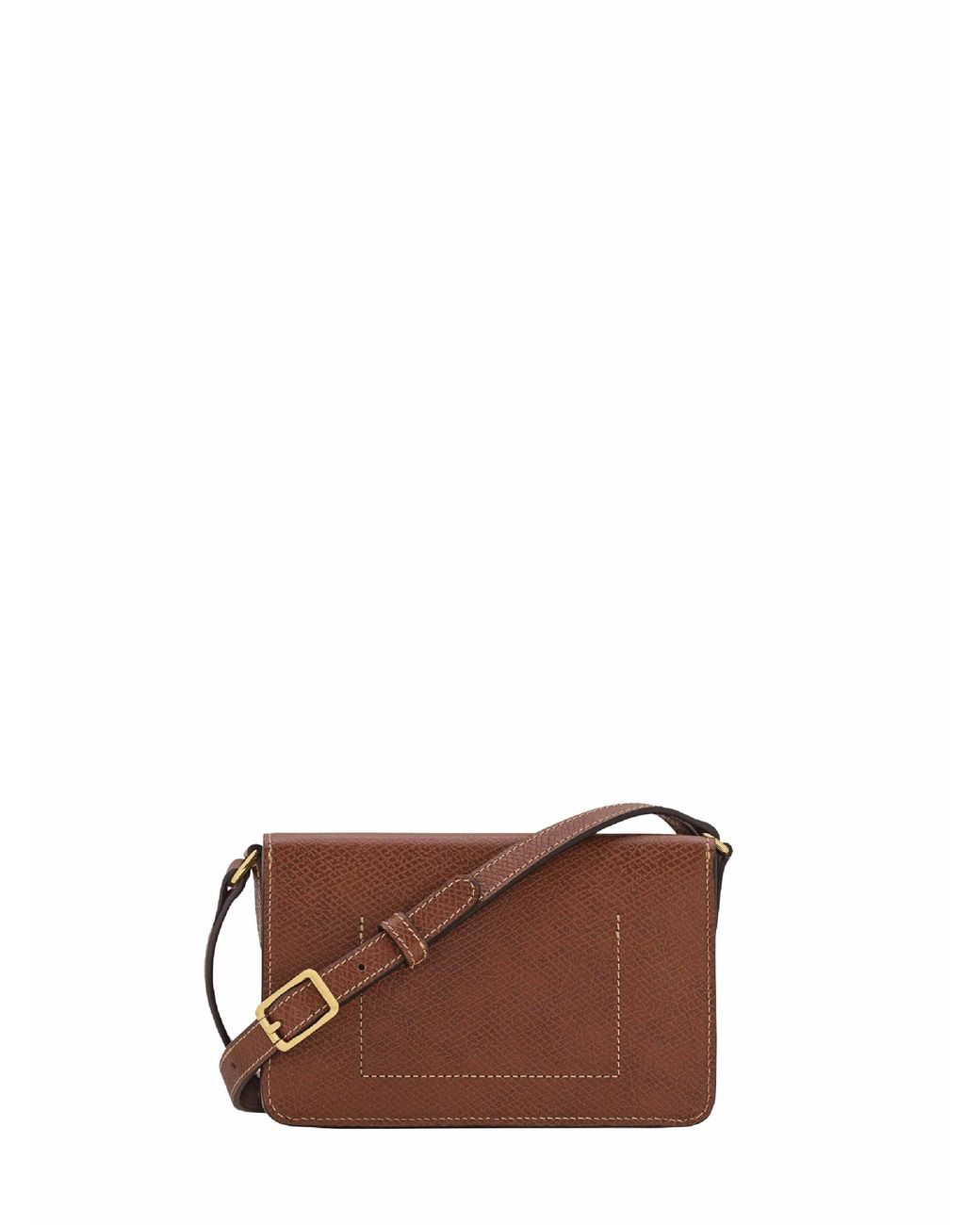 Longchamp Brown Crossbody Camera Bag Épure Calf Leather Shoulder