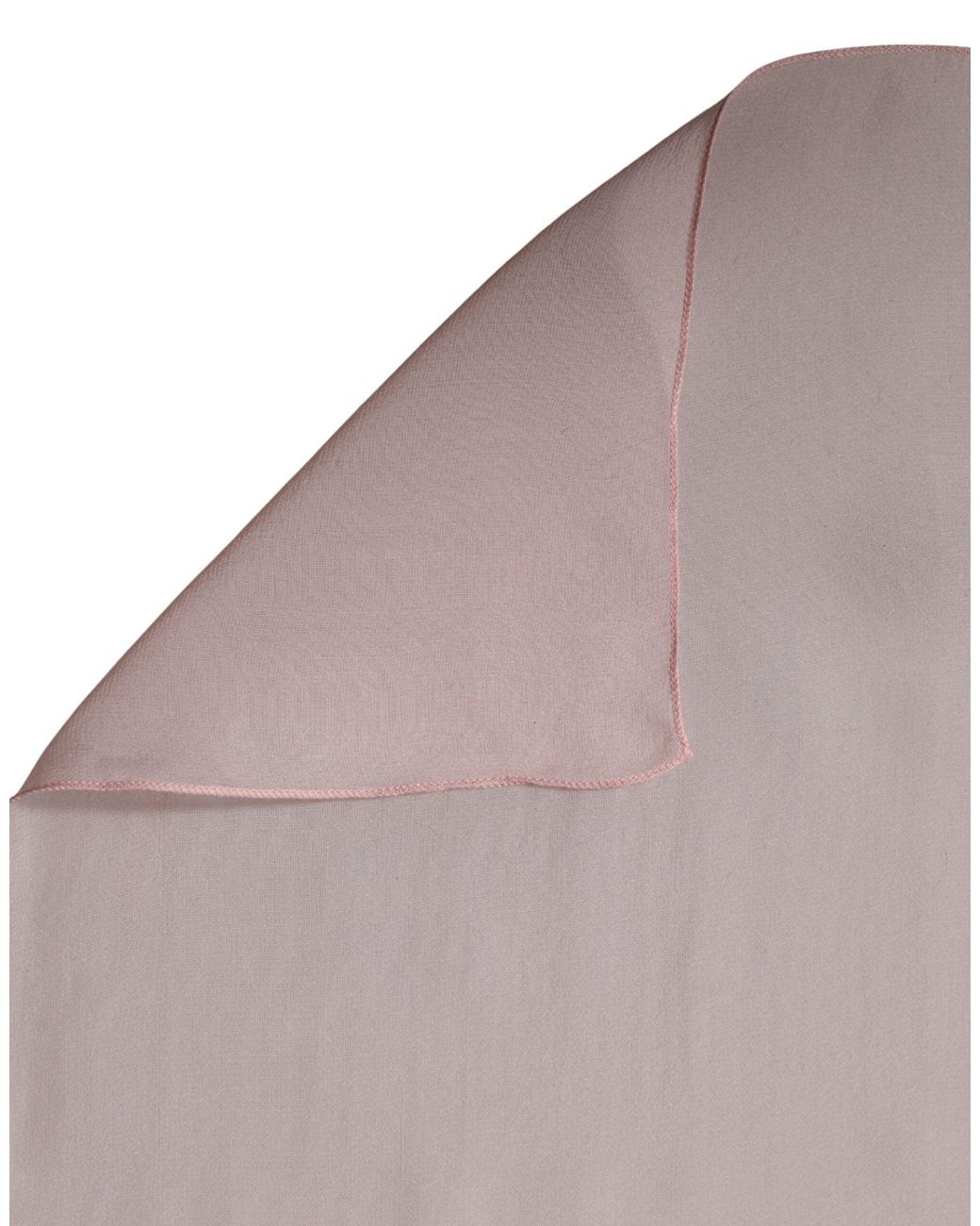 Dolce & Gabbana Pink Light Silk Neck Wrap Shawl Stole 272Cm X 120Cm Scarf