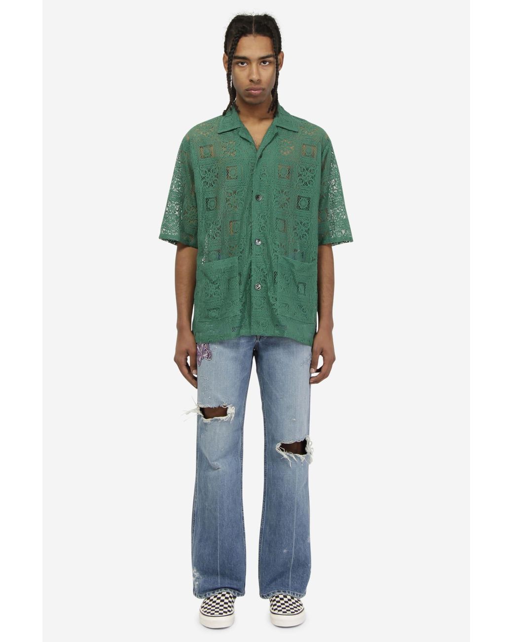 公式購入 激安 - needles Cabana shirt S - セール 安いオンライン