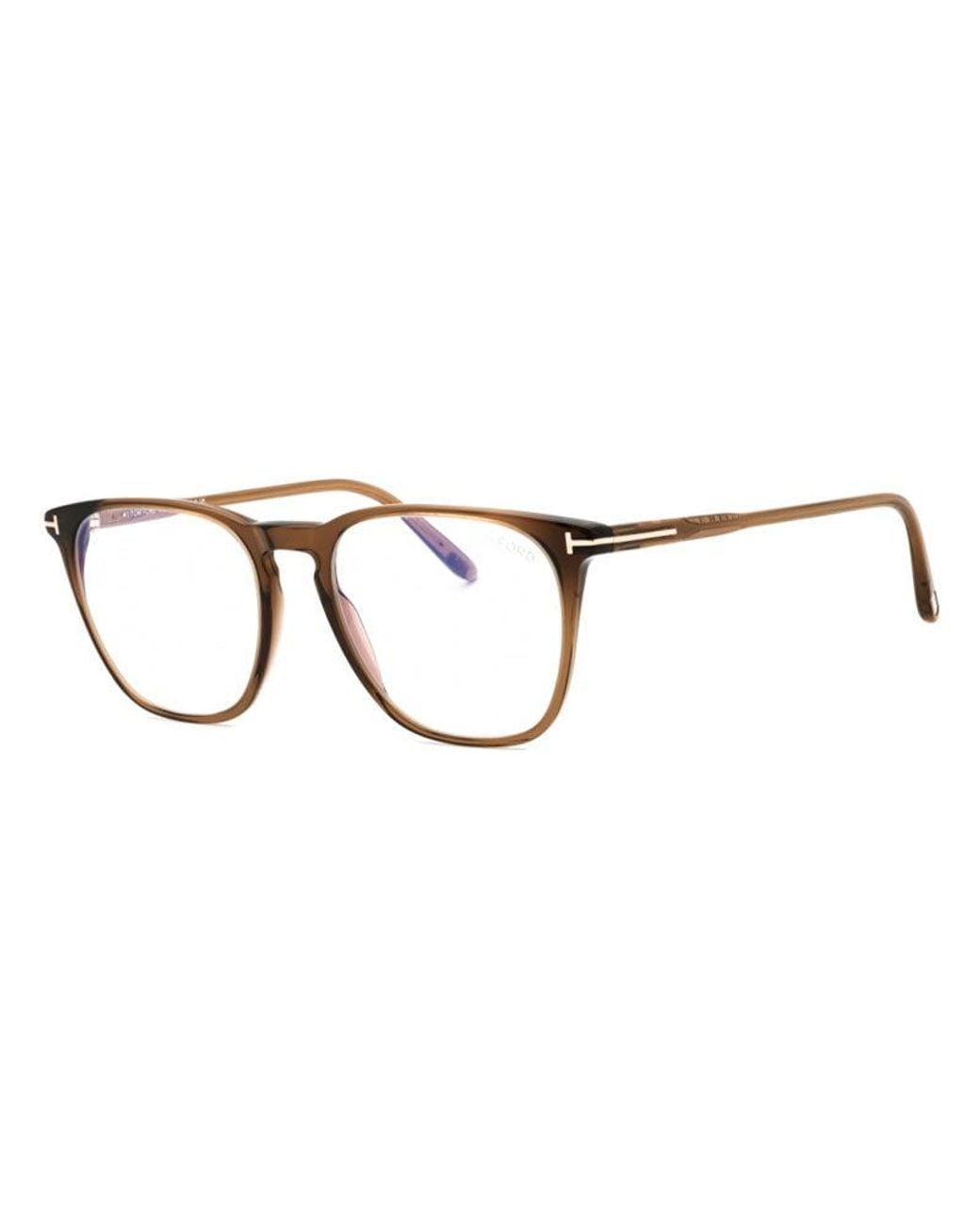 Tom Ford Brown Frame And Lens Eyeglasses for men