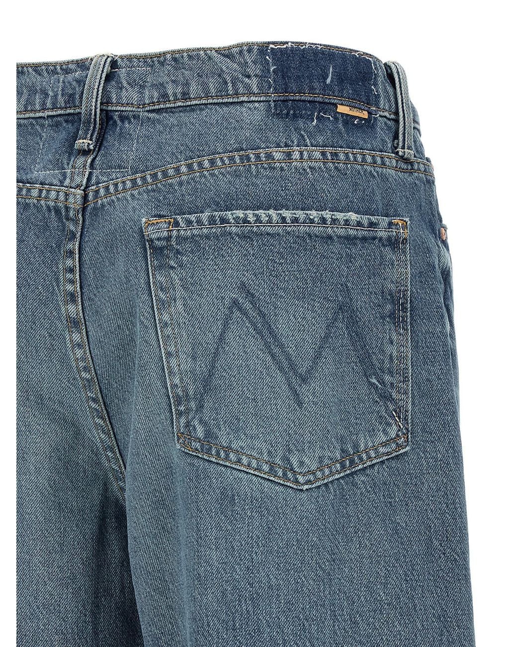 Mother Blue The Dodger Flood Jeans