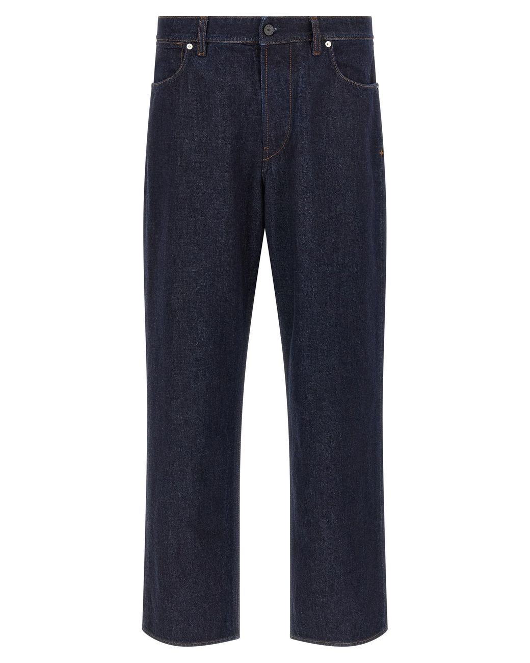 Stone Island Blue Denim-Rinsed' Jeans for men