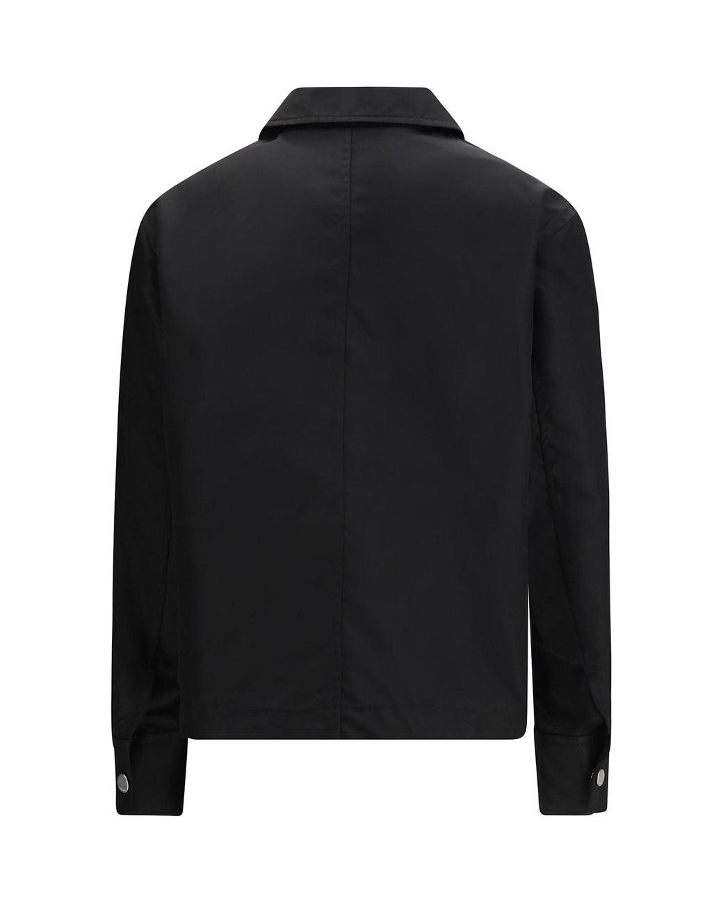 AMI Black Polyamide Shell Jacket