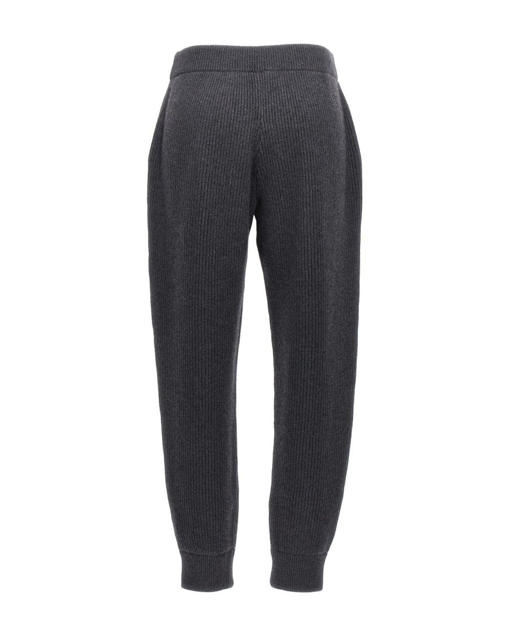 Brunello Cucinelli Blue Dark Cashmere Jogger Pants