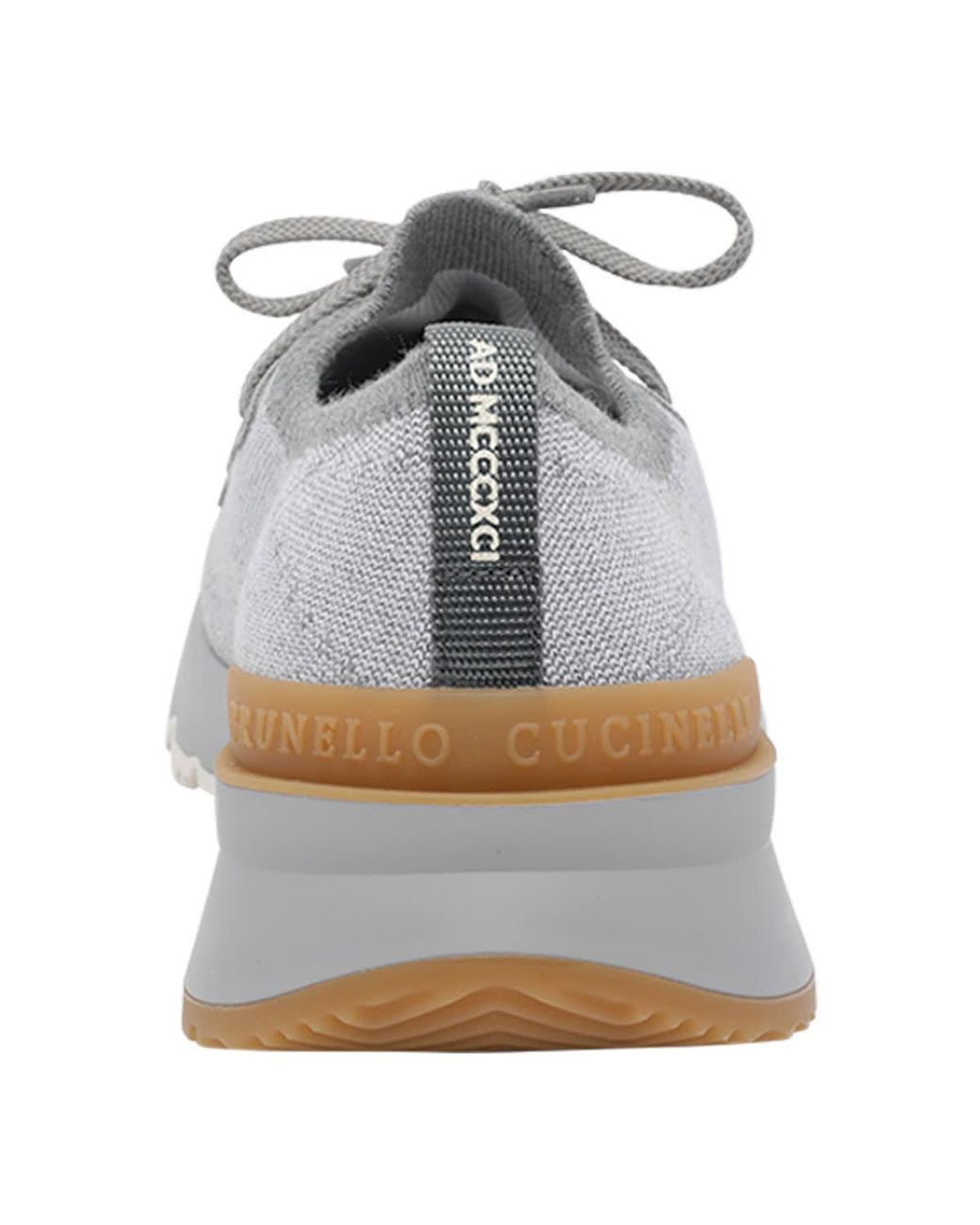 Brunello Cucinelli Gray Sneakers for men