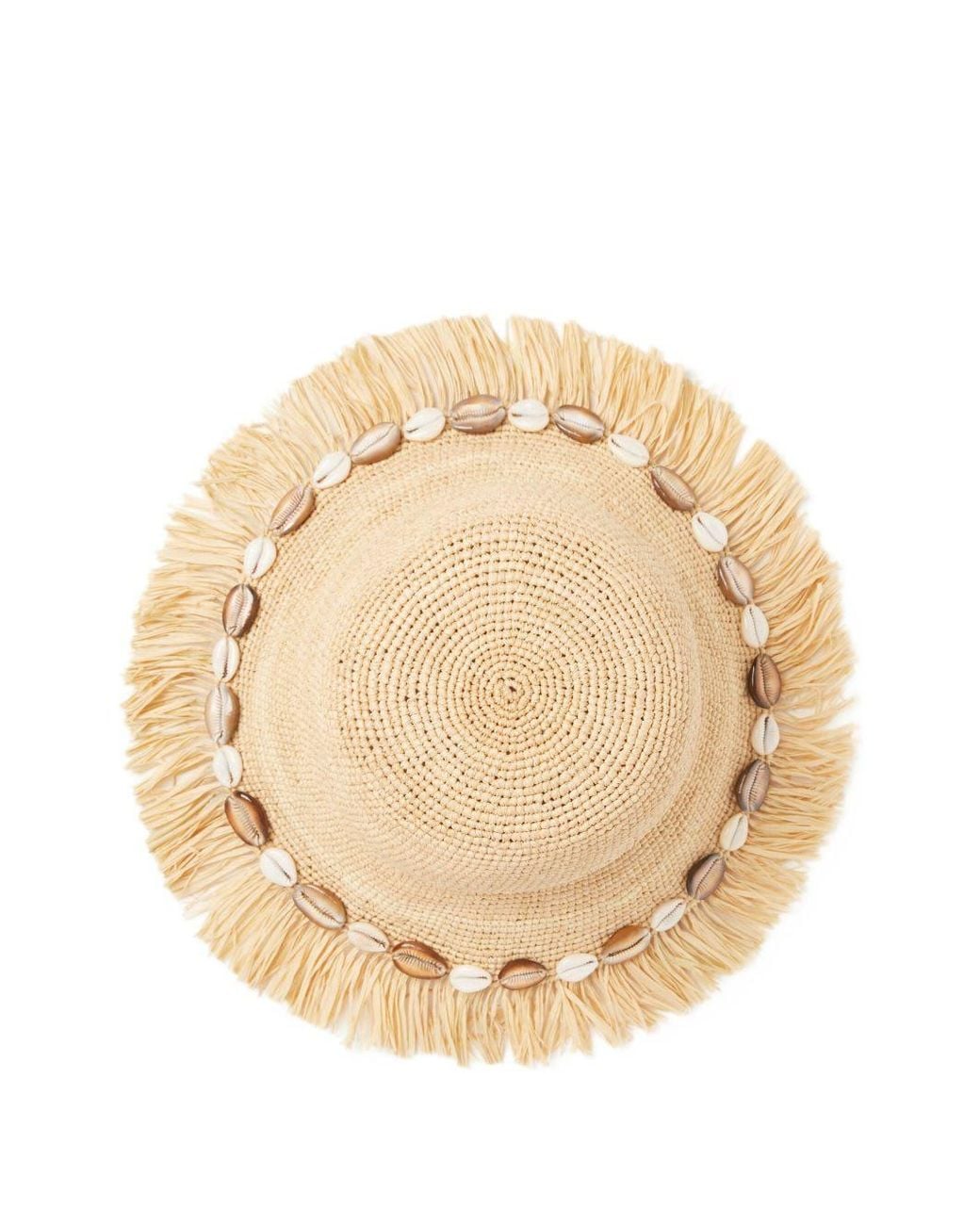 Alanui Natural Chasing The Shadows Rafia Hat