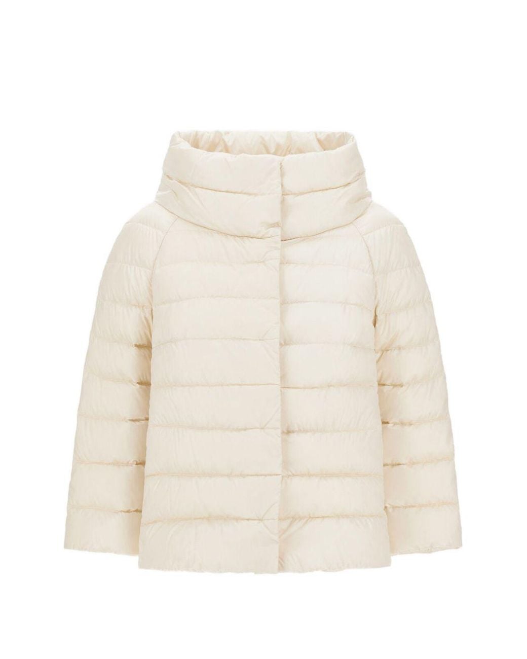 Herno White Sofia Quilted Jacket