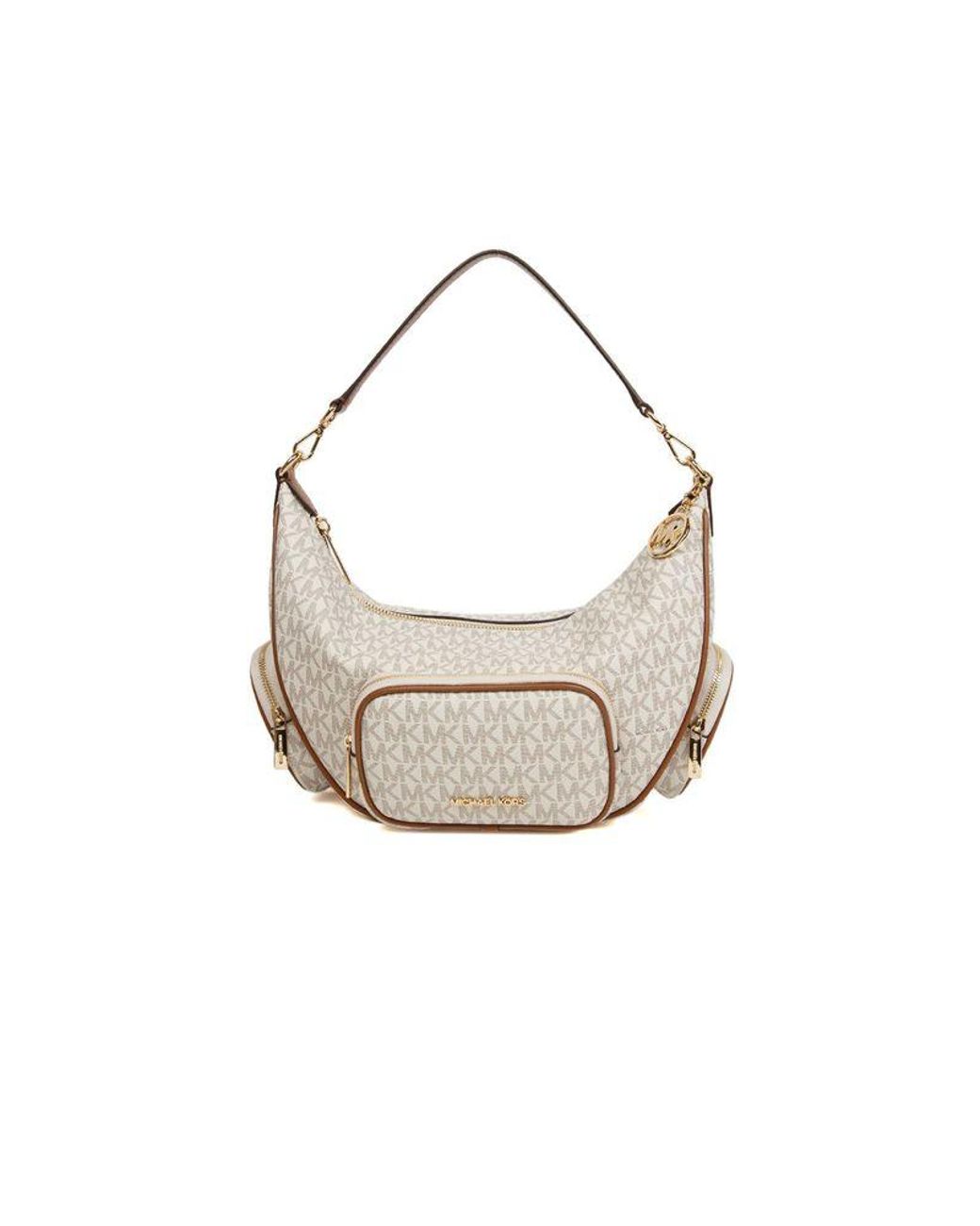 Michael Kors Metallic Shoulder Bag Polyvinyl Chloride Shoulder-Bags