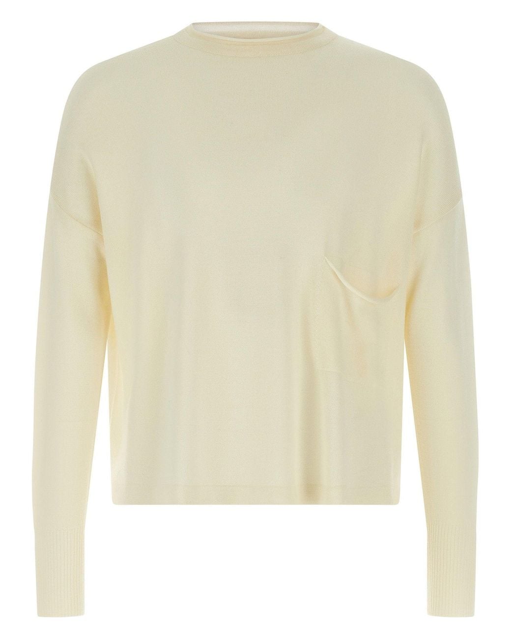 Ma'ry'ya Natural Wool Sweater