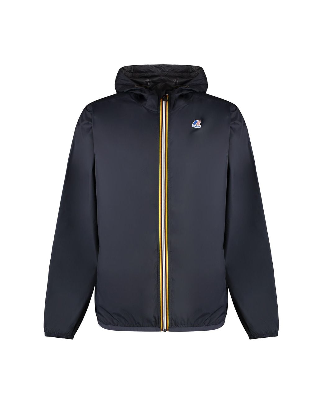 K-Way Blue K-Way Claude Raincoat for men