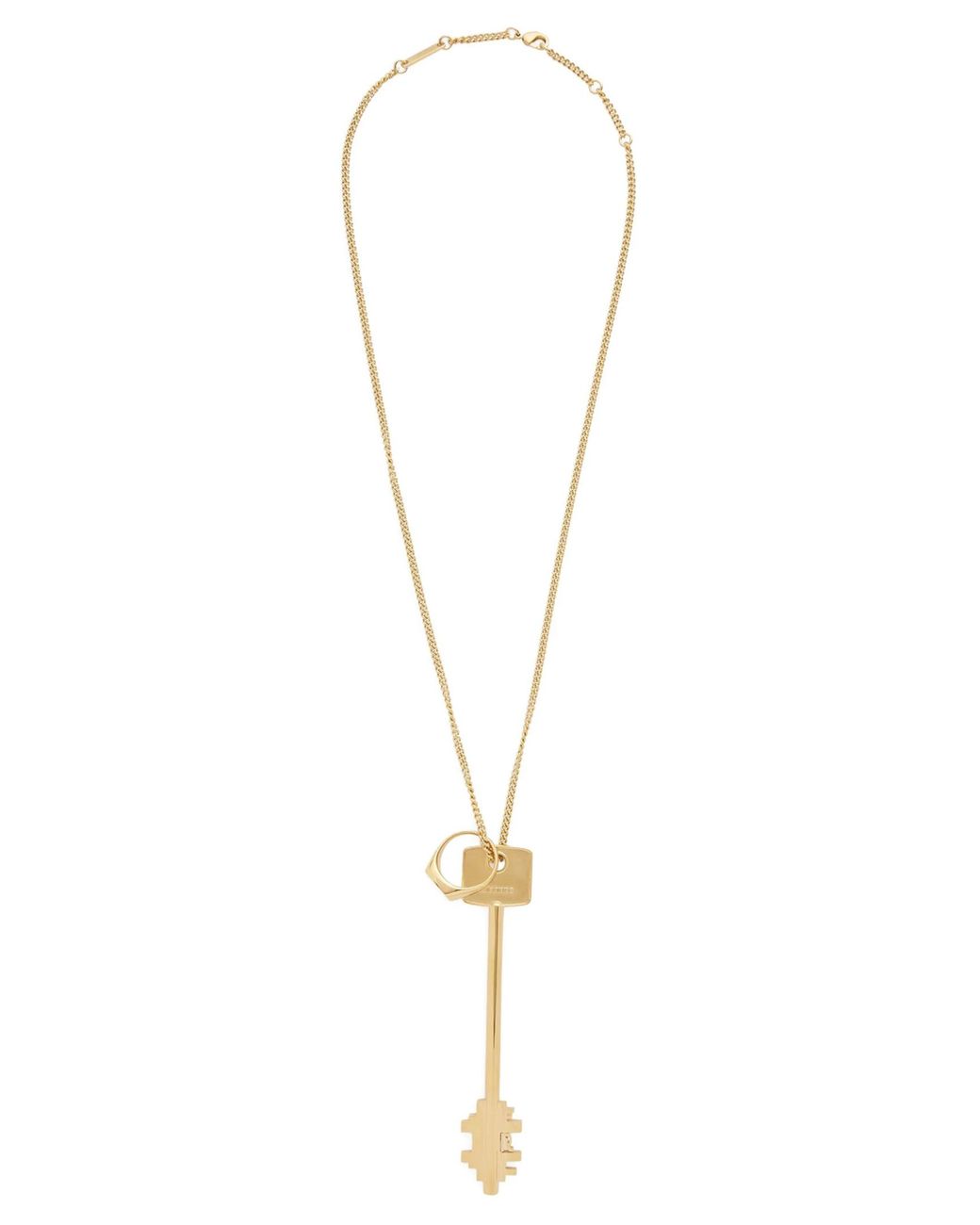 Rabanne White Brass Necklace