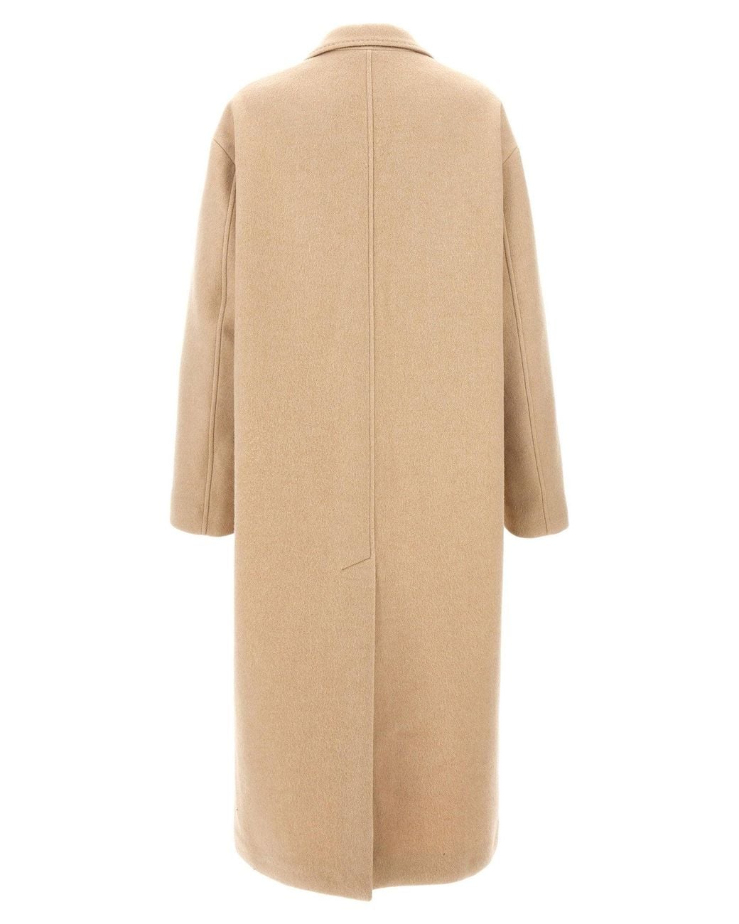Isabel Marant Efezia Coat in Natural | Lyst