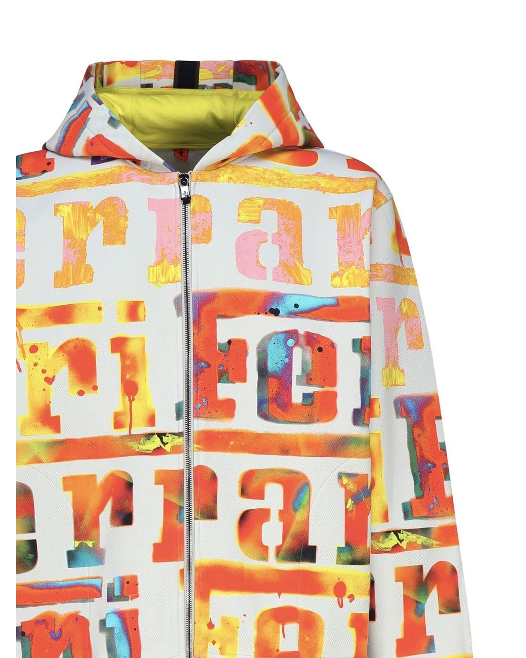 Ferrari Felpa Logo Multicolor Con Chiusura A Zip for Men Lyst