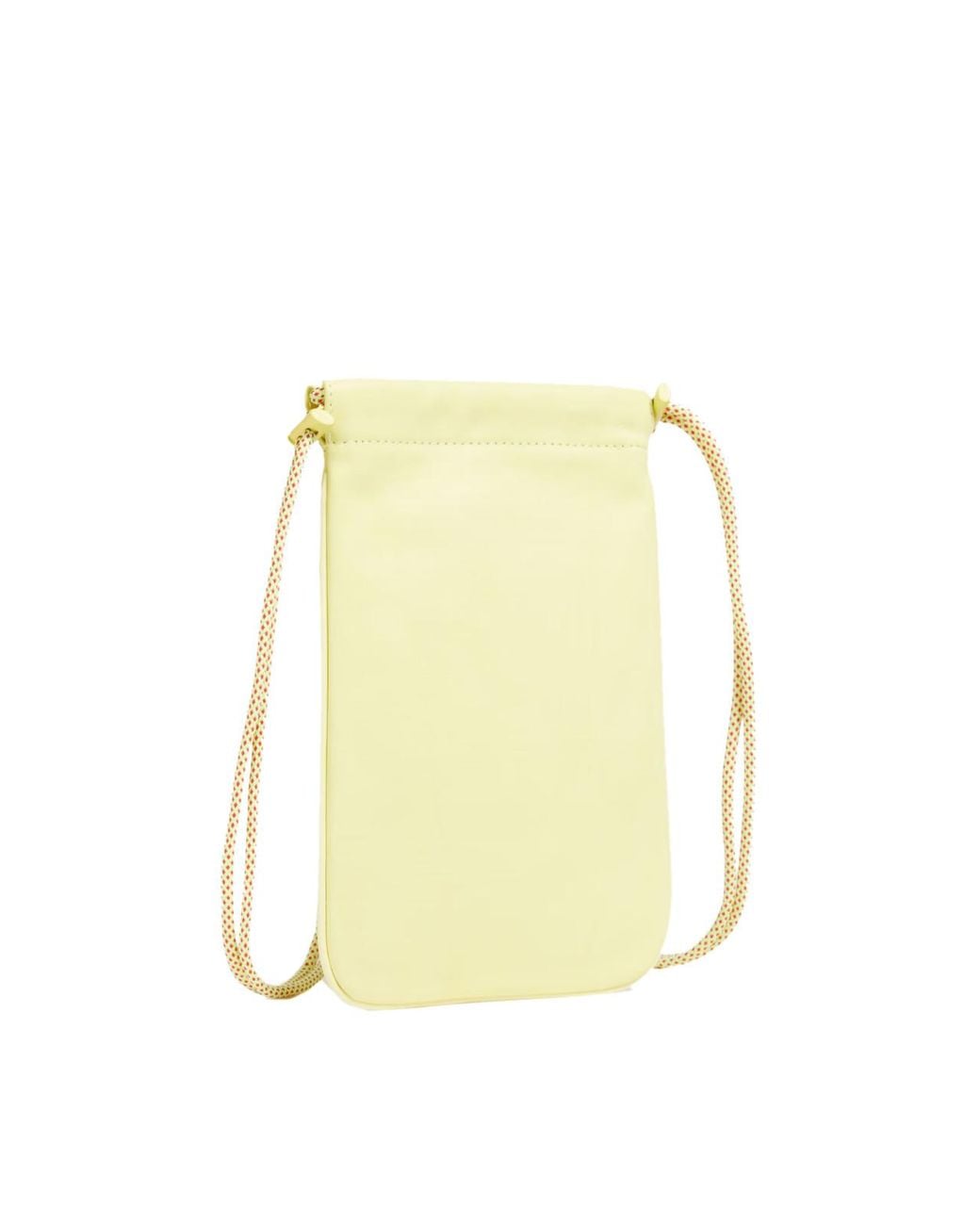 Zimmermann Yellow Logo Leather Pouch Crossbody Bag