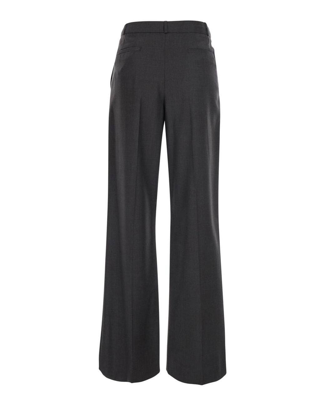 Loulou de Saison Black Loulou De Saison Virgin Wool Trousers