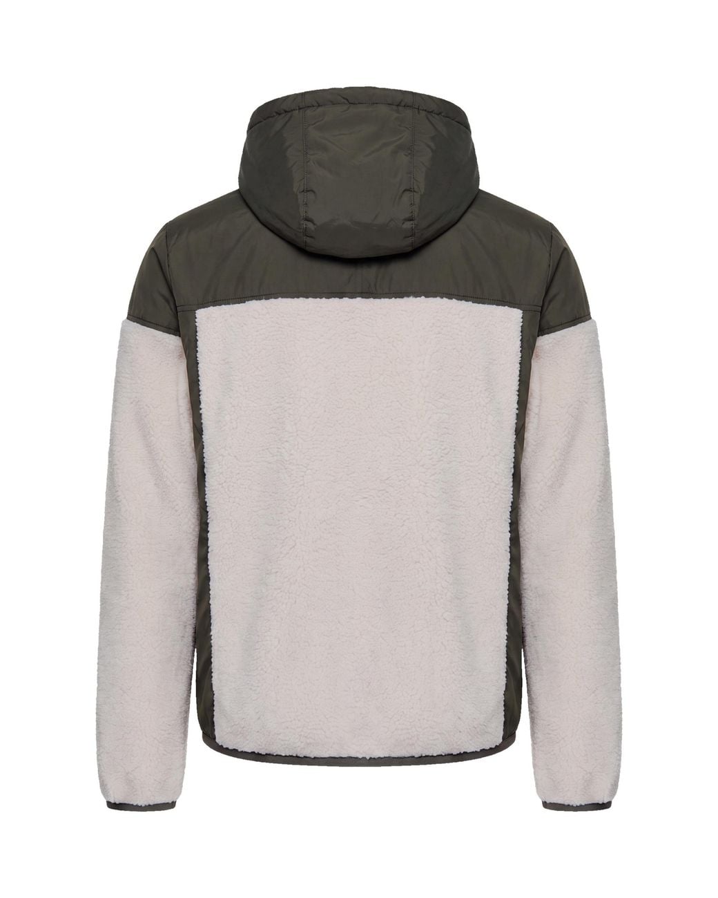K-Way Green Sherpa Jacket Samson 4.0 Recycled Nylon for men