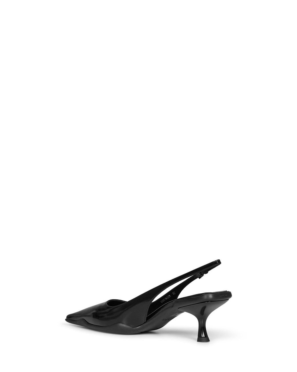 Prada White Calzature Brushed Leather Slingback Pumps