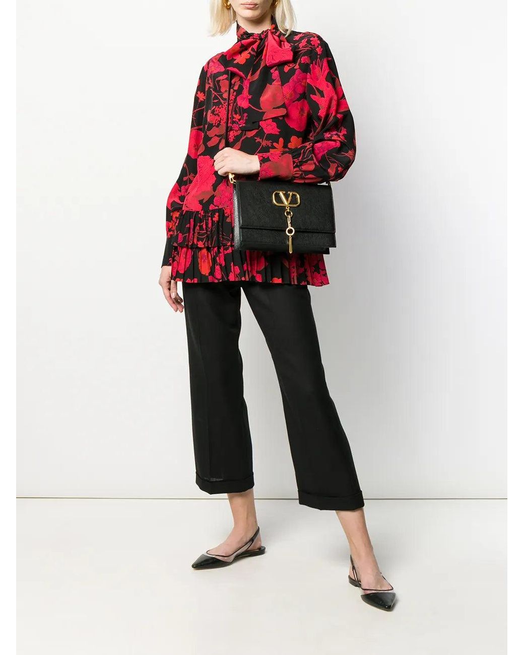 Valentino Red Blouses