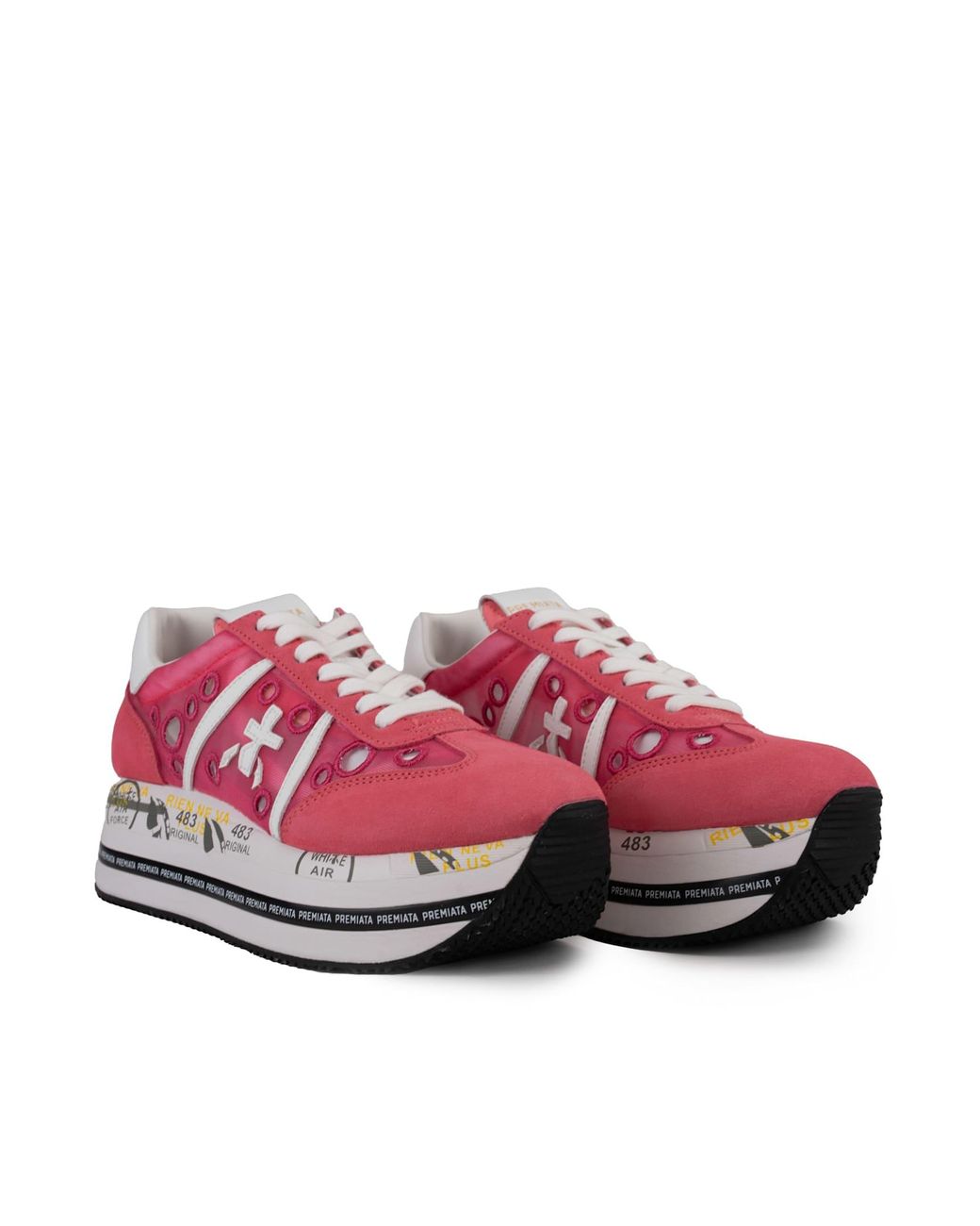 Premiata Beth 7381 Sneakers in Pink | Lyst