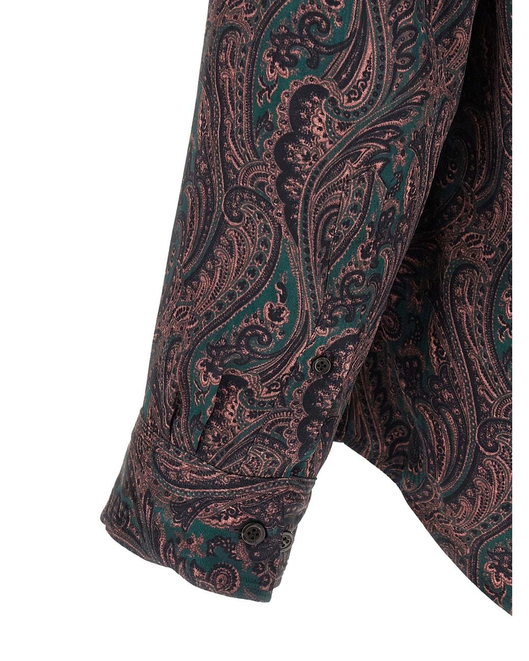 Dries Van Noten Caper Shirt in Gray for Men | Lyst