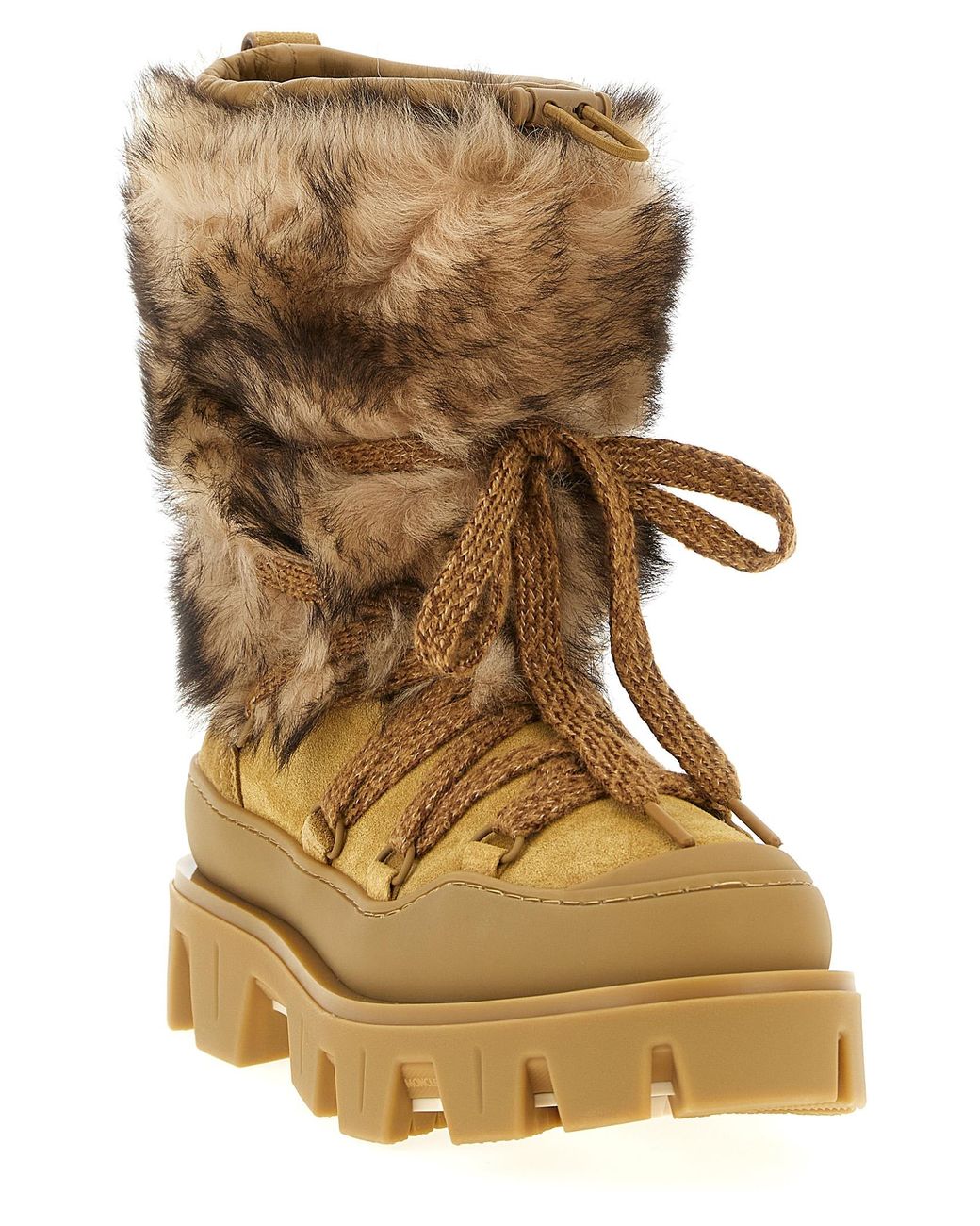 Moncler Brown 'peak Après' Ankle Boots