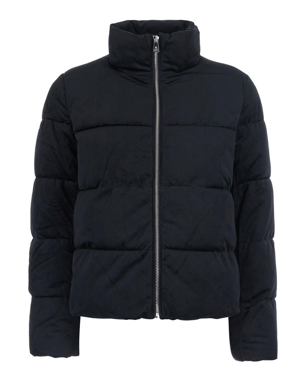 Ralph Lauren Black Down Jacket Vv Poly Pffr-Insulated Polyester Puffer