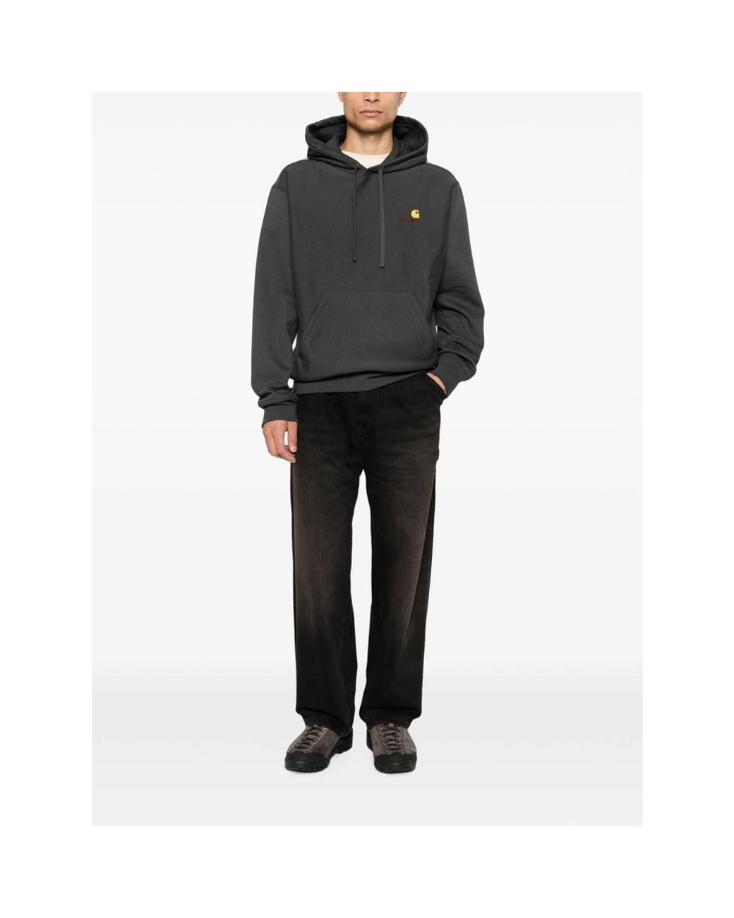 Carhartt Black Loose-Fit Denim Jeans for men