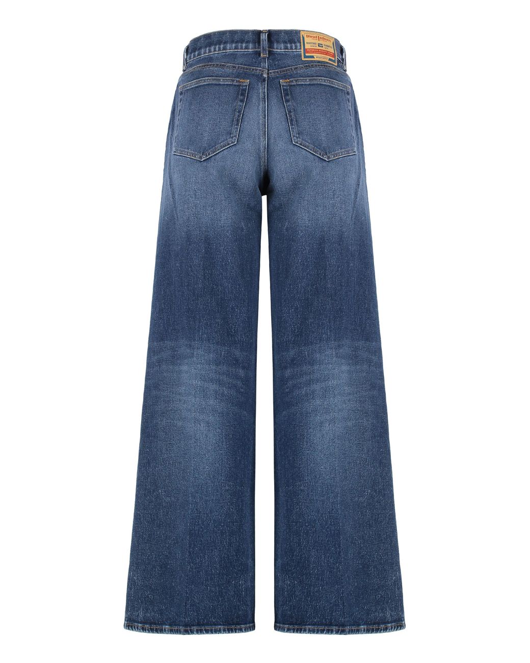 DIESEL Blue 1978 D-Akemi High-Rise Flared Jeans Cotton