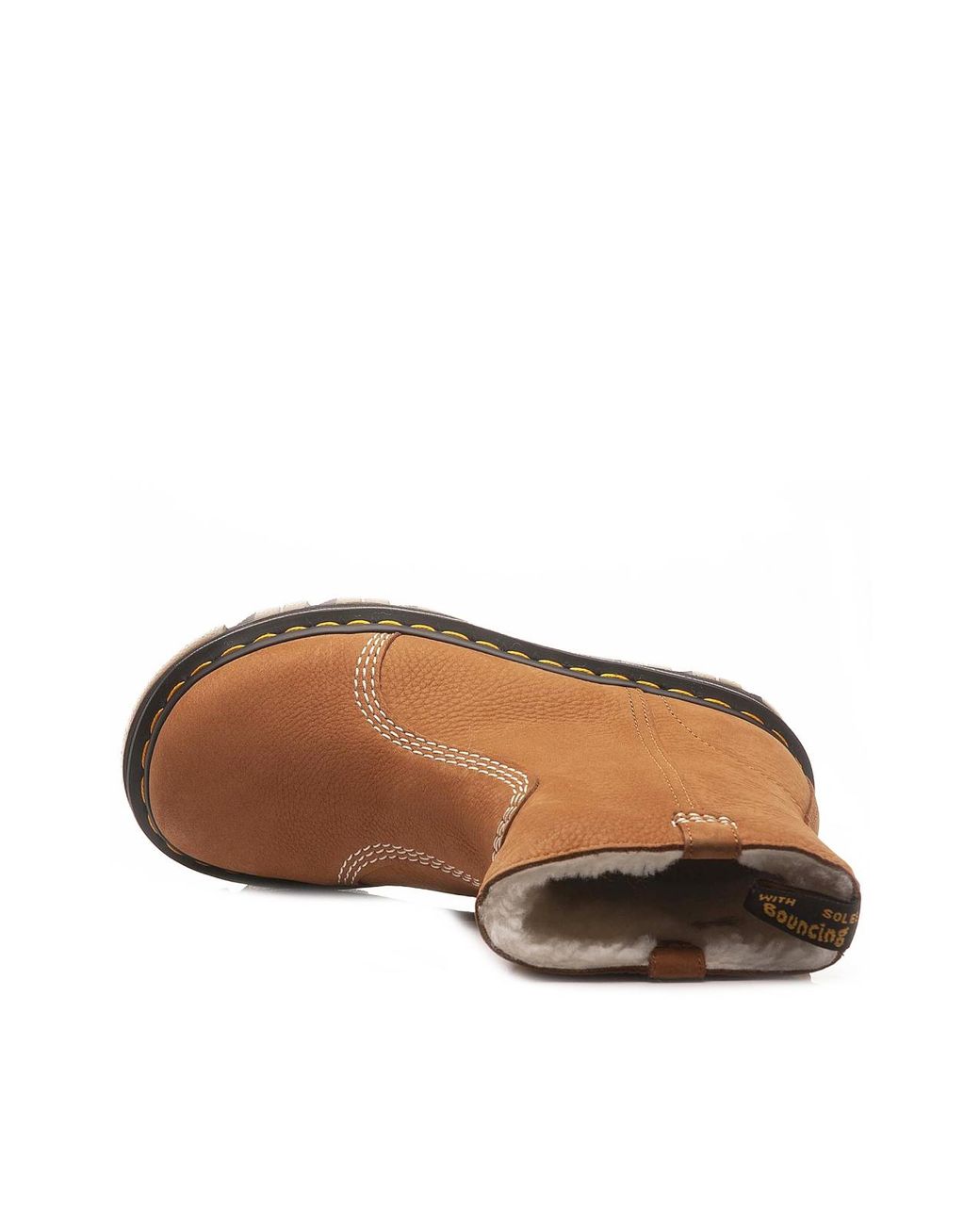 Dr. Martens Brown Zebzag Rigger Wl Boots Shoes