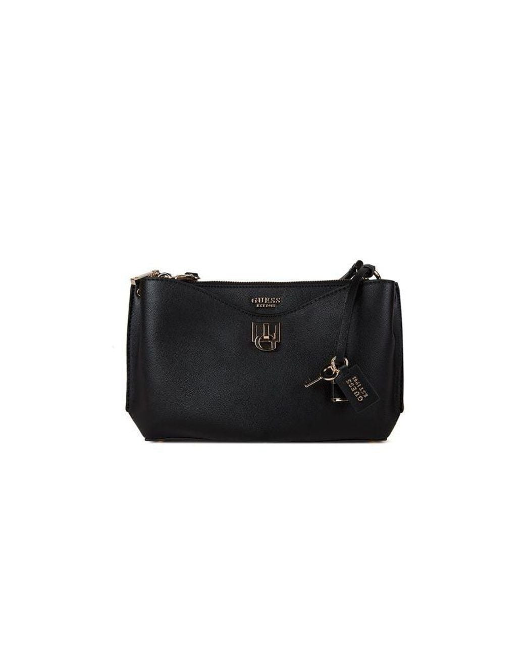 Guess White Guess Bianca Shoulder Bag