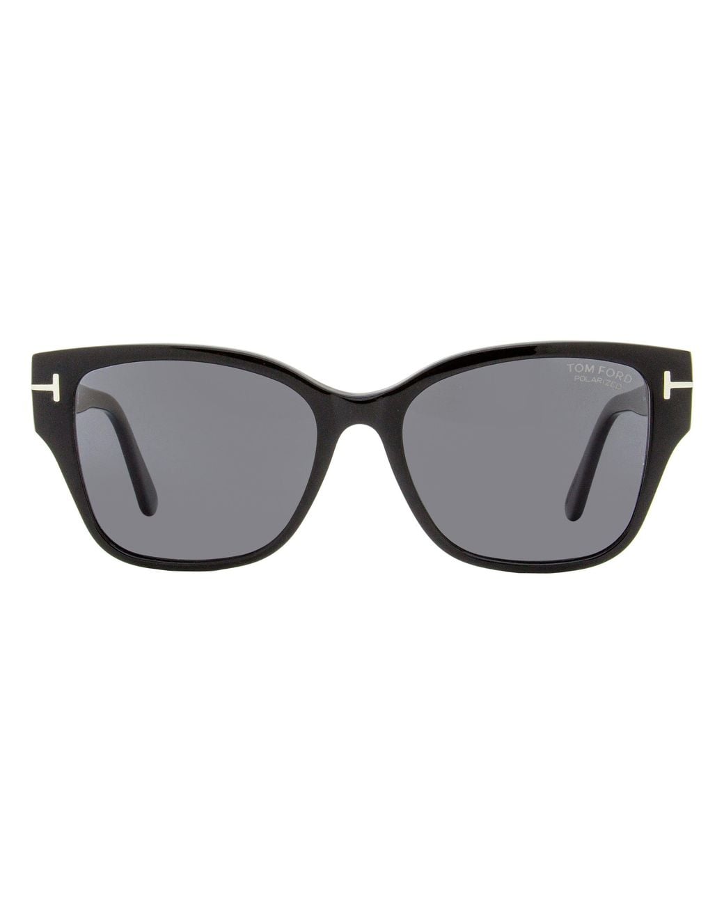 Tom Ford Black Polarized Elsa Sunglasses Tf1108 01D 55Mm Ft1108 Plastic (Acetate)