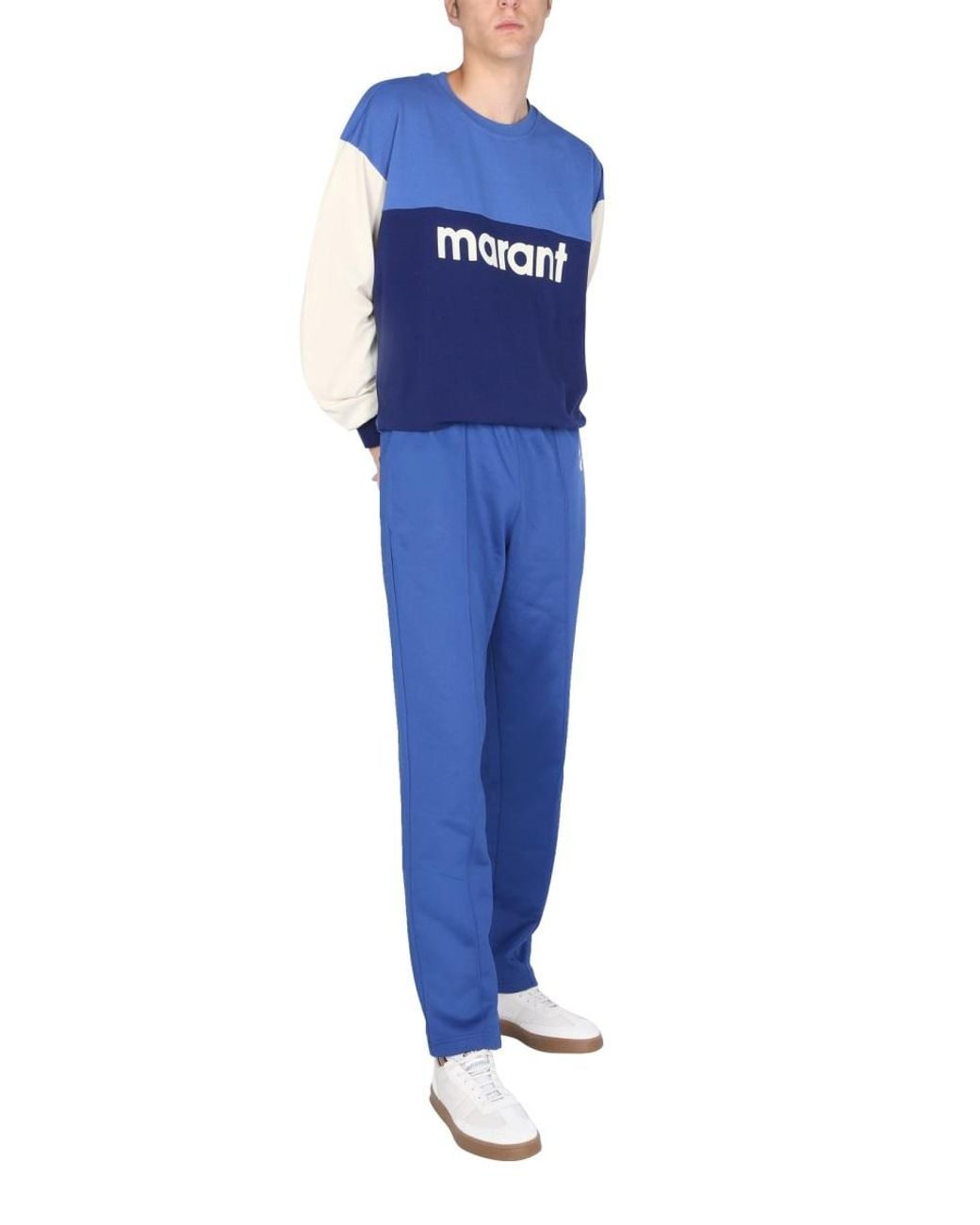 Isabel Marant Blue Jogging Trousers Polyamide Track Pants for men