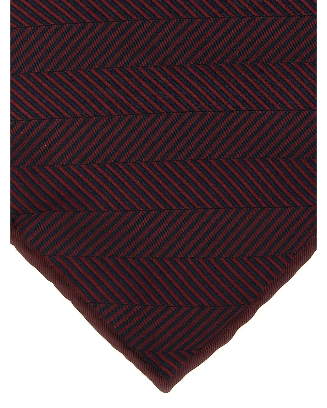 Brunello Cucinelli Purple Silk Pocket Square Accessory for men