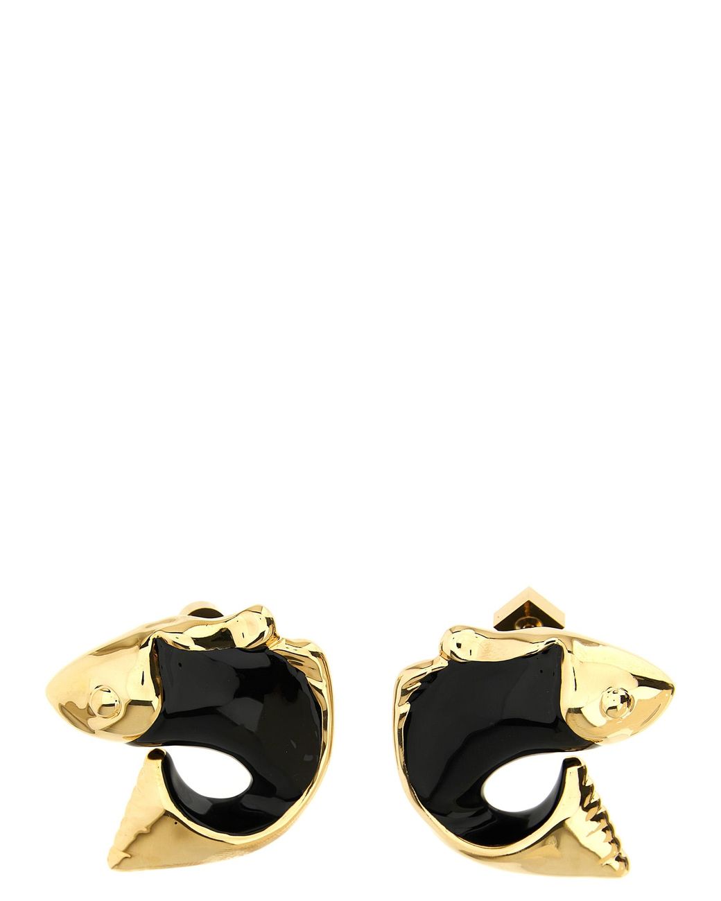Jacquemus Black 'Les Boucles Poisson' Earrings