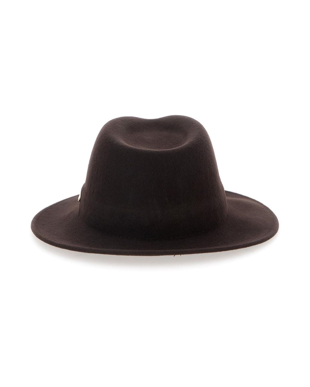 Twinset Black Twinset 262Ta4450 Wool With Visor And Pompon Winter Hat