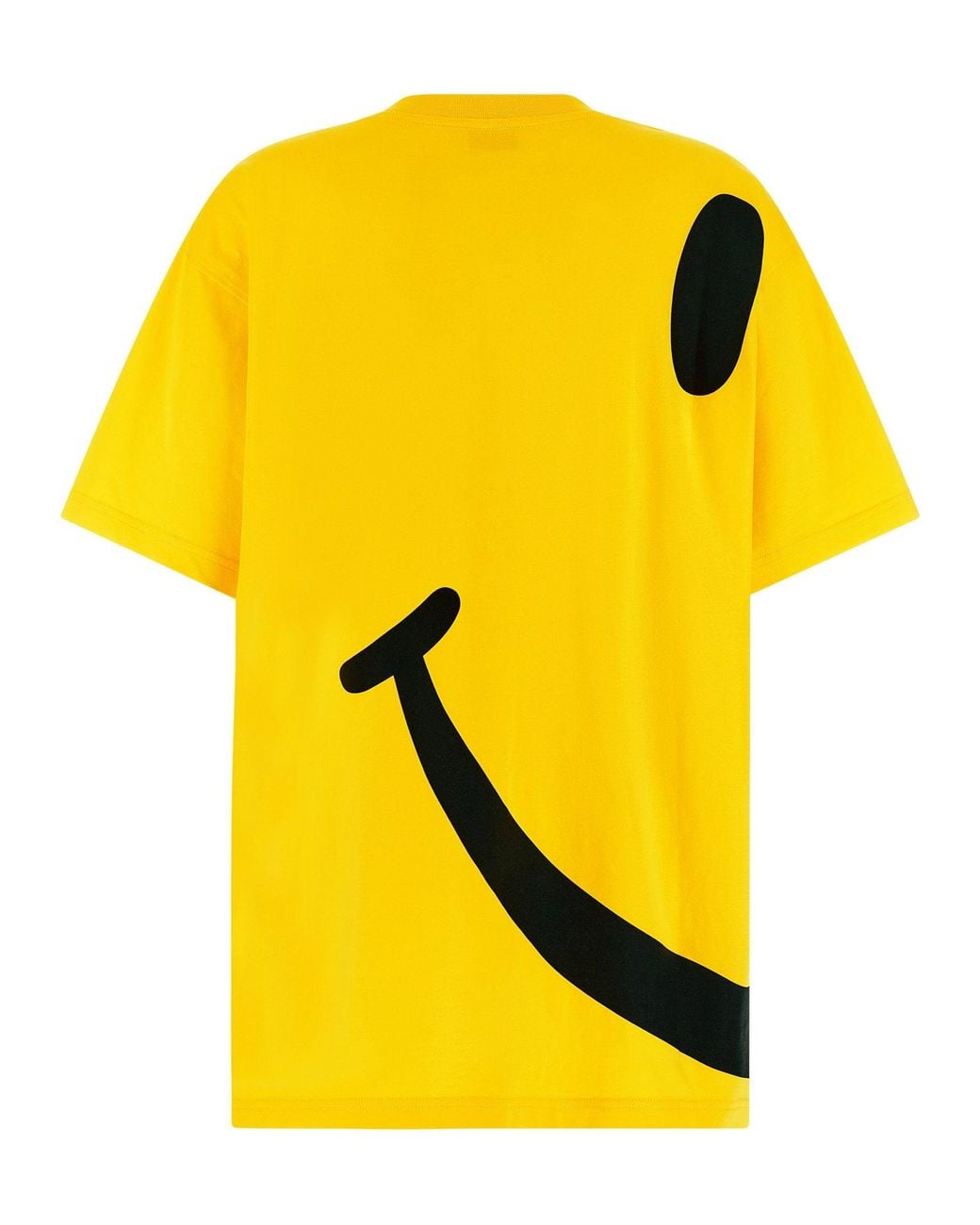 Moschino Yellow Smiley Logo-Print T-Shirt
