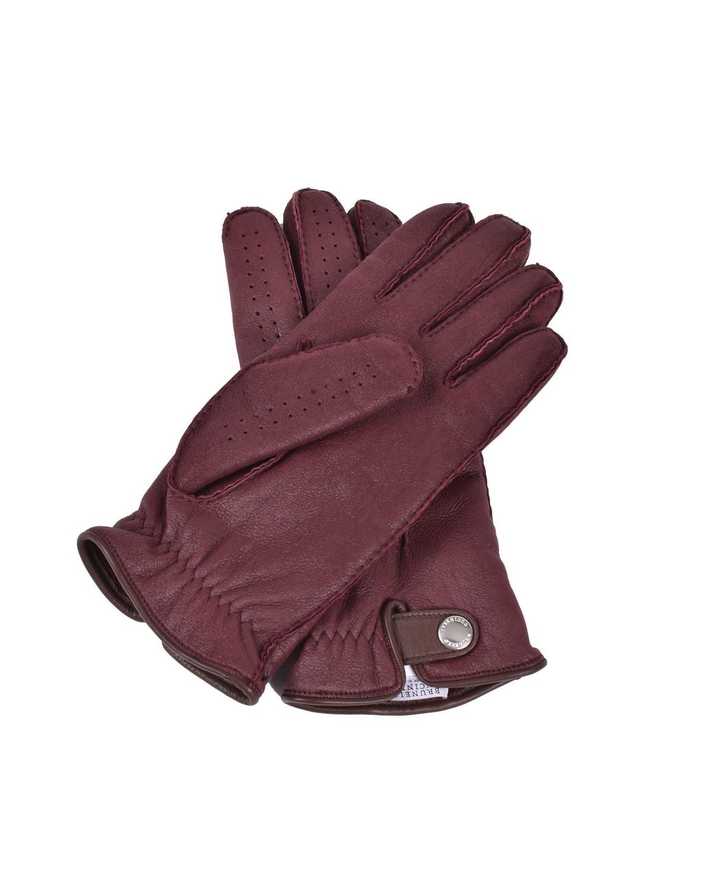 Brunello Cucinelli Purple Glove Mpmlr93608_C8855 for men