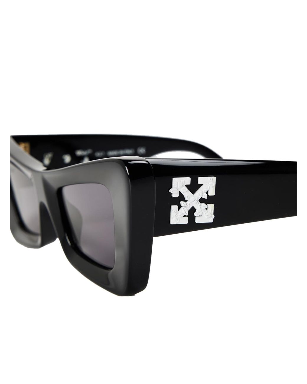 Off-White c/o Virgil Abloh Black Arrow Logo Sunglasses