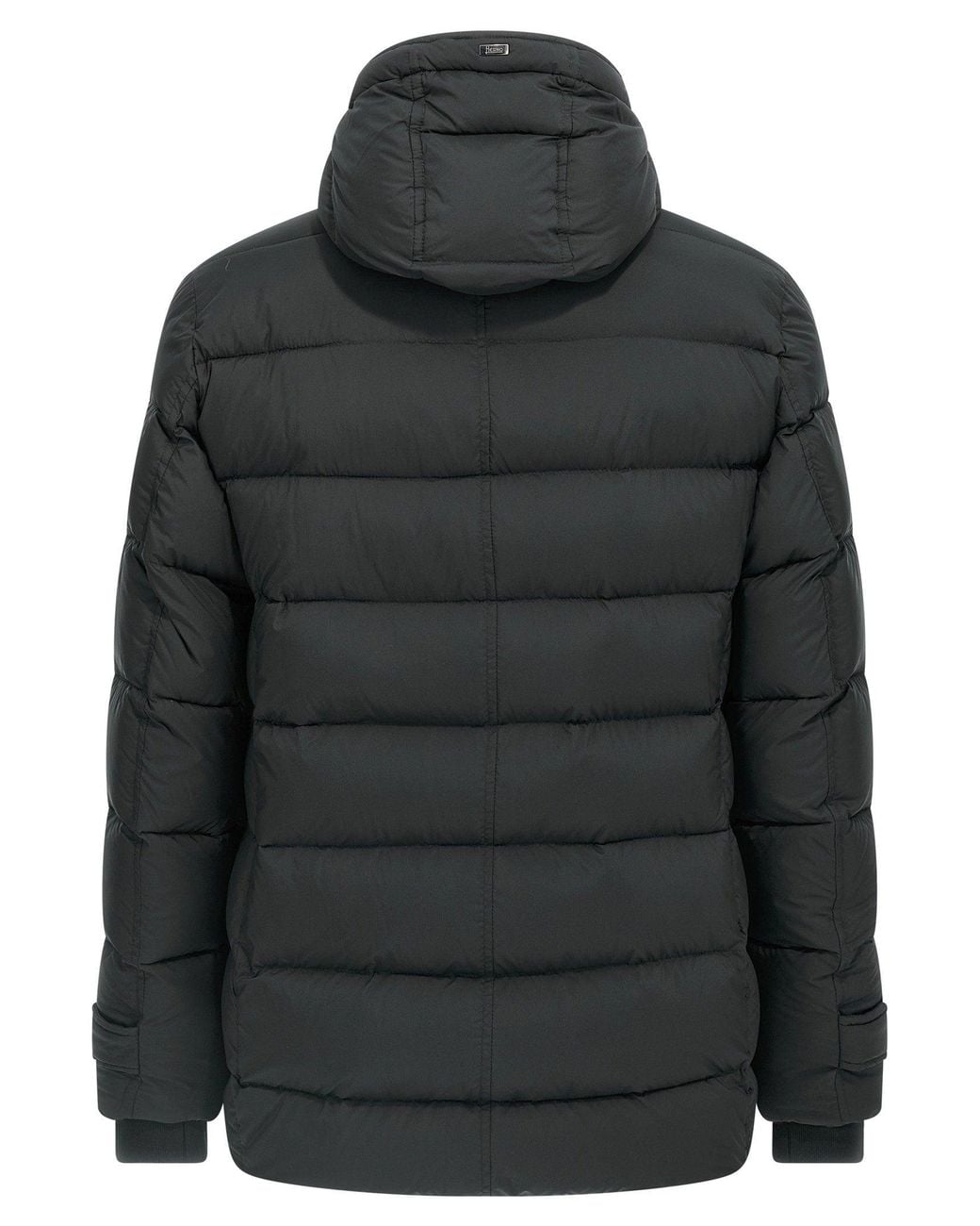 Herno L'Eskimo Down Jacket in Black for Men | Lyst