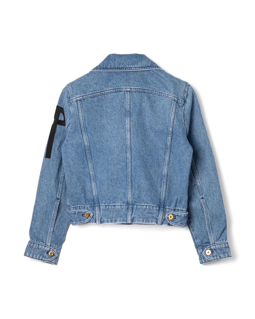 Patou Blue Iconic Denim Shaped Jacket